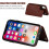 Blue PU Leather Wallet Case With Precise Cutouts, Innovative Design Balances Form And Function For Unmatched Convenience 4