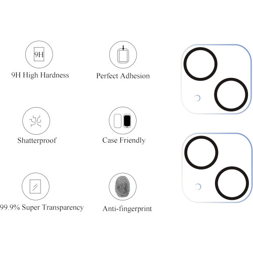 Προστατευτικό φακού Ultra HD iPhone13, Λειτουργία νυχτερινής λήψης με αποκατάσταση της 1