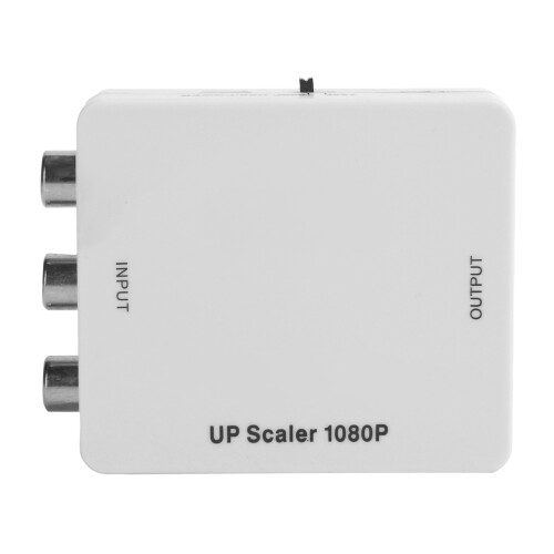 Συμβατός μετατροπέας AV HDMI με τεχνολογία επεξεργασίας βίντεο για τηλεόραση VHS DVD, 2