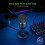 Επαγγελματικό μικρόφωνο συμπυκνωτή USB για streaming, υπερκαρδιοειδές μοτίβο λήψης 7