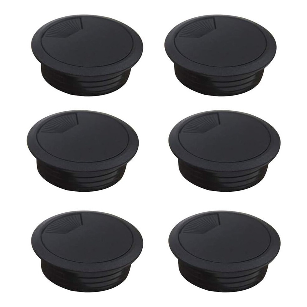 Desk Cable Wire Grommet, Sturdy Plastic Cord Organizer For Cords Management, Flexible Cable Grommet With Removable Lip For Clean Work Environment, Val 9012494683059