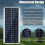 Κιτ ηλιακής ενέργειας υψηλής απόδοσης 30W12V, Ηλιακή μονάδα με αδιάβροχο σχεδιασμό 2