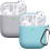 Θήκη σιλικόνης για Airpods2, αντιολισθητική λαβή, ανθεκτική στους κραδασμούς, με 1