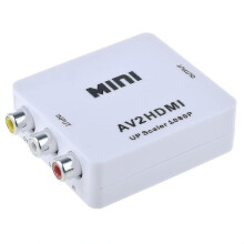 AV to HDMI Converter, Advanced Signal Processing for Seamless Video Conversion and All Digital Transmission