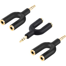 Innovatieve audiohub, microfoon AUX-audioconverter voor verbeterd geluid, duurzame en betrouwbare constructie garandeert een lange levensduur,