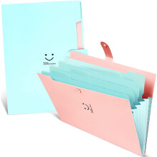 Organizador de Arquivos Expansível, Materiais Super-Resistentes, Organizador de Documentos, Arquivo Portátil A4 para Escola, Casa e Escritório,