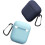 Capa protetora de silicone macio para AirPods: moldada com precisão para um encaixe perfeito, resistente a impactos e com LED frontal visível. 2