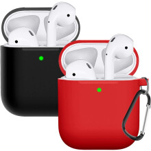 Compagno Airpods: Cover protettiva in morbido silicone, sagomata con precisione per una vestibilità perfetta, custodia resistente agli urti per