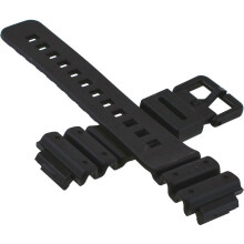 Udskift din G-Shock urrem nemt, originale Casio fabriksremme, robust harpiksgummi, kompatibel med forskellige DWS og Gas, sorte remme