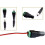 Συνδετήρας DC Barrel Jack 5.5Mm X2.1Mm, DIY DC ακροδέκτης για κάμερα CCTV, λωρίδα LED ή άλλες 5