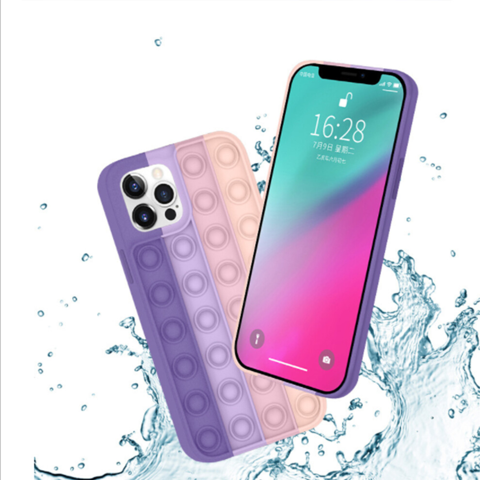 Push Pop Bubble Iphone 11 Silicone Protective Shell, Lightweight Material Creative Design Full Body Protection Precise Cutouts For Ports Buttons Featu 9176269929626