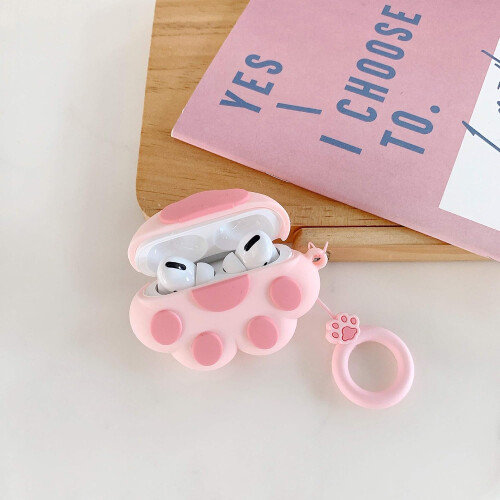 Προστατευτικό περίβλημα Airpods Pro, χαριτωμένη θήκη με μπρελόκ Anti-Lost, μαλακό υλικό 2