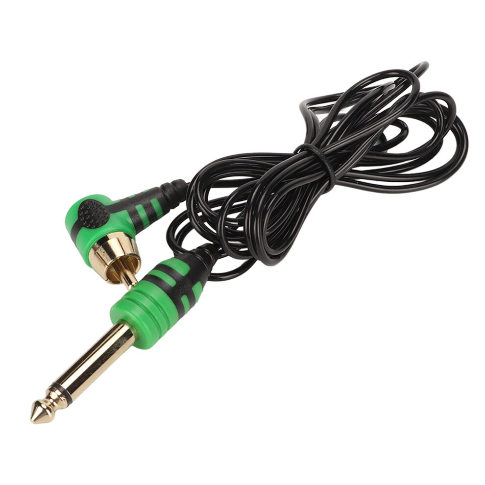 Tattoo Clip Cord 2m Flexible Cable with Stable Electrical Connection for Tattoo Machine Power Supply