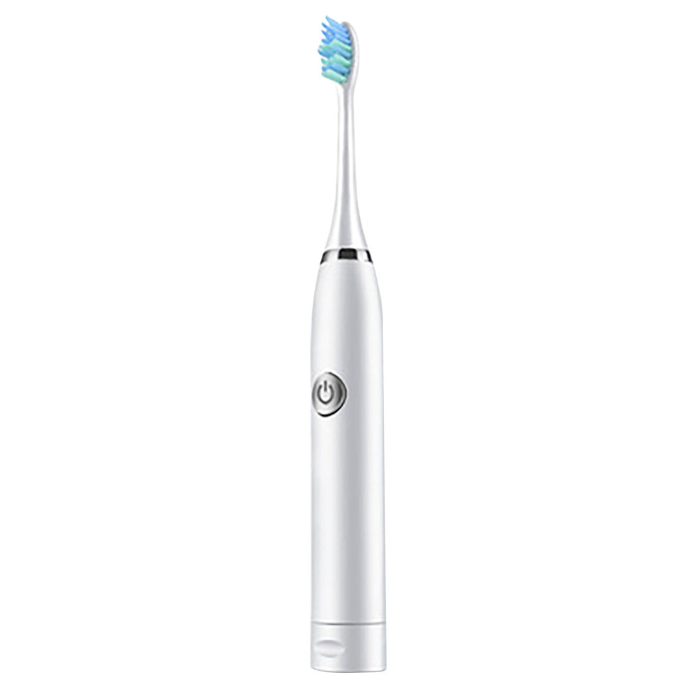 White Xiuh Halloween Clearance! Home Textile Electric Toothbrush Adult Children's Household Portable Non-Rechargeable (White)