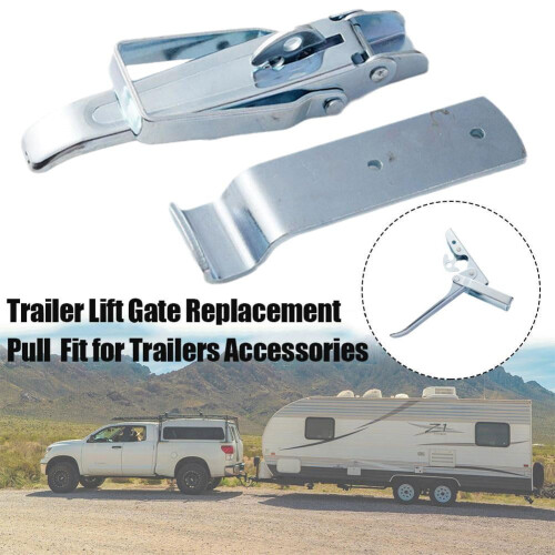 Wmool Trailer-Lift-Gate-Latch-Replacement-Pull-Latch-Fit-For-Trailers-C1K3 1