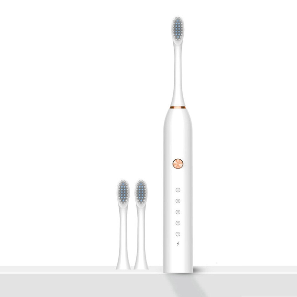 Ozmmyan Electric Toothbrush Adult USB Rechargeable Toothbrush Set With Two Brush Heads College Pick for Less