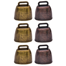 6 Pcs Cow Bell Small Animal Bells Christmas Necklace Necklaces The