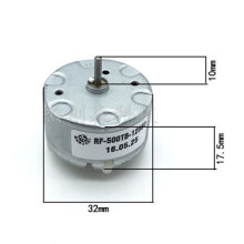 1 Stück Mabuchi RF500TB-12560 Motor DC 1,5 V 6 V 12 V 4600 U/min 32 mm DC 0 0