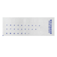 FOR Keyboard Sticker Phonetic Letters Stickers for Computer Keypad Colored Characters on Clear Background Optional