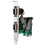 2x PCI-E PCI Express Dual Serial DB9RS232 2-poorts controlleradapterkaart groen 4
