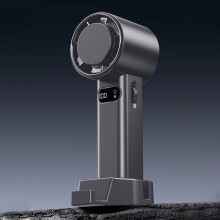 Ventilador elétrico Turbo Txmfgh com 100 velocidades: Mini ventilador portátil para refrigeração e compressão de gelo