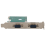 2x PCI-E PCI Express Dual Serial DB9RS232 2-poorts controlleradapterkaart groen 5