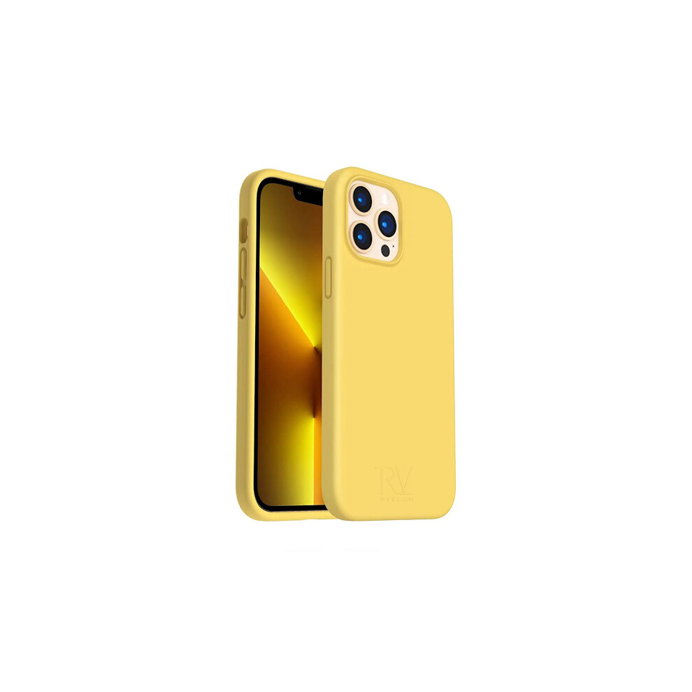 Compatible With Iphone 14 Pro Max Silicone Case Rvelon - Yellow 9773935917187