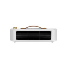 Ykohkofe Weißer 800W Elektrischer 3-Stufen-Keramik-Heizlüfter mit automatischer Abschaltung