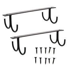 Yuanmiaoke2Pcs Δημιουργικοί Σιδερένιοι Γάντζοι για Κούπες Γάντζοι για Ποτήρια Γάντζοι