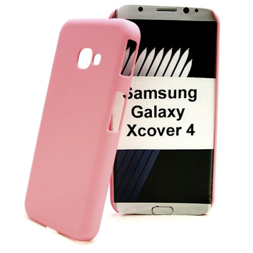 Coque rigide compatible avec Samsung Galaxy Xcover4 (G390F) Rose clair