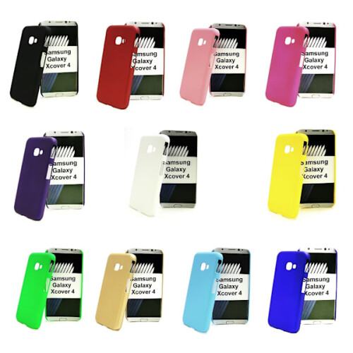 Coque rigide compatible avec Samsung Galaxy Xcover4 (G390F) Rose clair 1