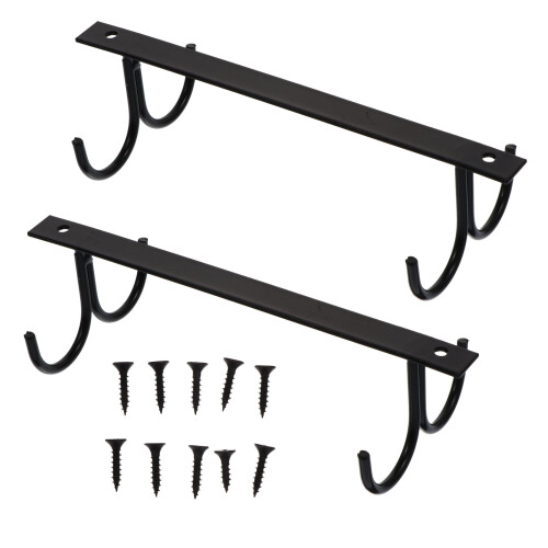 Yuanmiaoke2Pcs Δημιουργικοί Σιδερένιοι Γάντζοι για Κούπες Γάντζοι για Ποτήρια Γάντζοι 1