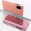 Compatibel met Samsung A52 / A52 5G / A52s - Smart Clear View Case - Roze 2