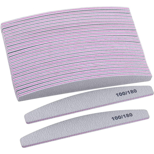 Polishing file 50-pack washable double-sided nail files 50 pcs.