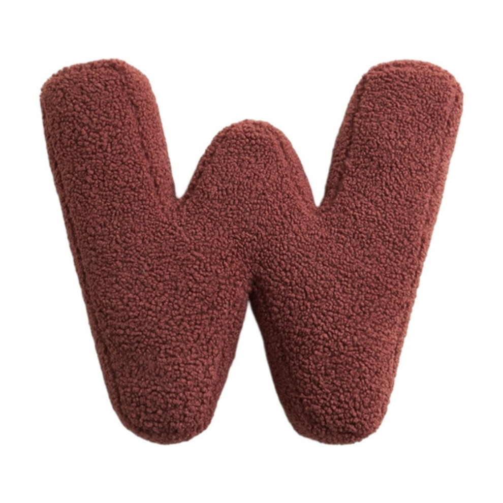 Clearance Sale! Giyblacko Velvet Initial Letter Pillow, Compatible with English Letters, Decorative Sofa Cushion for Kids Room & Nursery Decor