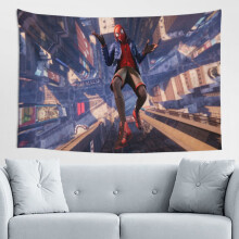 Nástěnná tapiserie Spider-Man Domácí nástěnná dekorace pro chlapce a dívky, dekorace do ložnice, obývací pokoj 60*40 palců