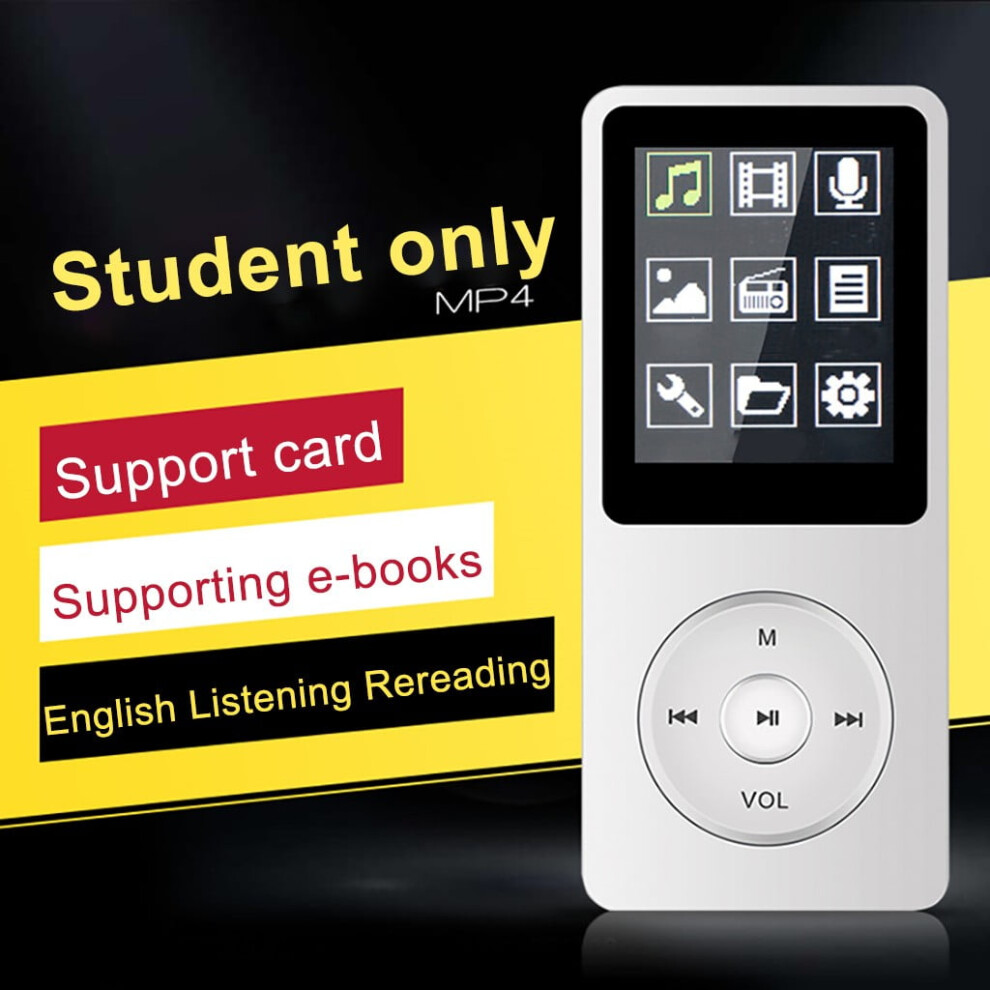 Mini Playback Mp3 Mp4 Lossless Sound Music Player Fm Recorder 80 Hours, Mp4 Player 9773935031074