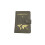 RFID-blocking passport holder - secure travel wallet Khaki 1