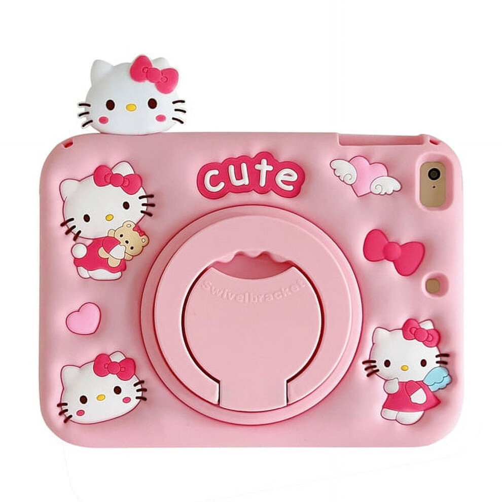 Hello Kitty Table Case For Compatible With Ipad Pro 11" Air 10.9" Mini 9.7" 5Th-10Th Gen, Tablet Cover Funda 9395123868288