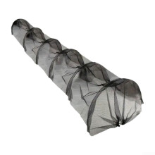 Vegetable Planting Tunnel with Black Mesh Cover, Frost Protection, Ventilated, Metal Frame