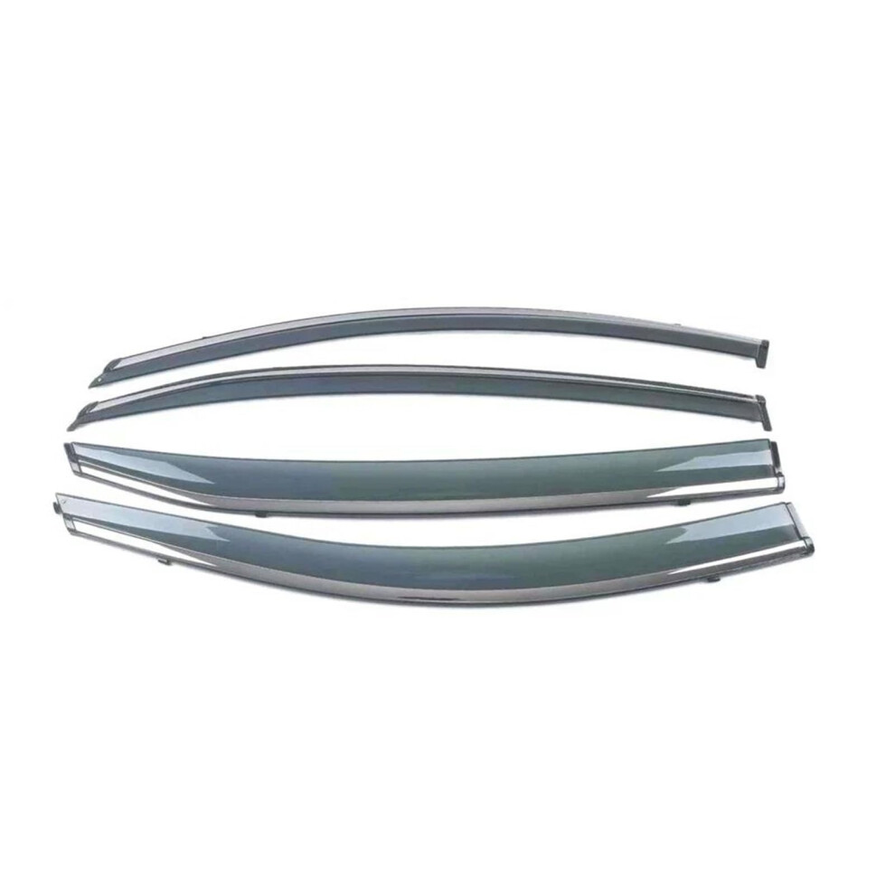 Window Visor Rain Guards With Chrome Trim For Sylphy B18 20202023 Wind Deflectors 9365369150485