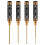 Titanium Hex Screw Driver Set For RC Models, Replaceable Bit High Strength Heavy Duty Titanium Alloy Tips Hex Driver Set With Comfortable Grip And 7