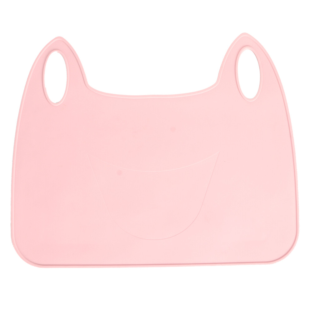 Silicone Placemat For Kids Non Slip BPA Free Placemat With Raised Edge Design Reusable Easy To Clean Food Grade Silicone Mat Dishwasher Safe