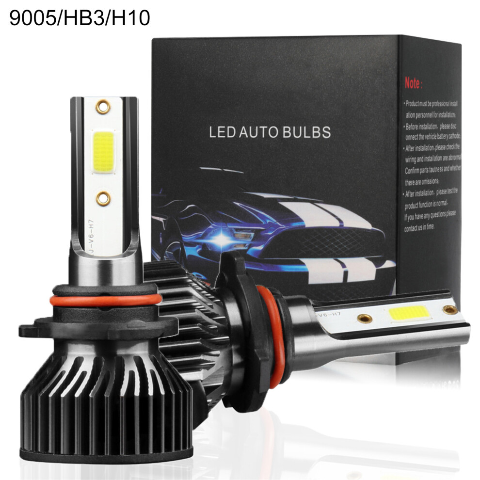Super Bright Led Bulbs 6000K Color Temperature High Power Illumination Ip68 Waterproof Universal Compatibility Automotive Lighting For Fog Low Beam 9358999276366