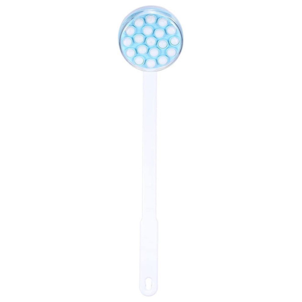 Shower Brush with Gentle Soft Bristles, Detachable Long Handle Back Scrubber for Bath