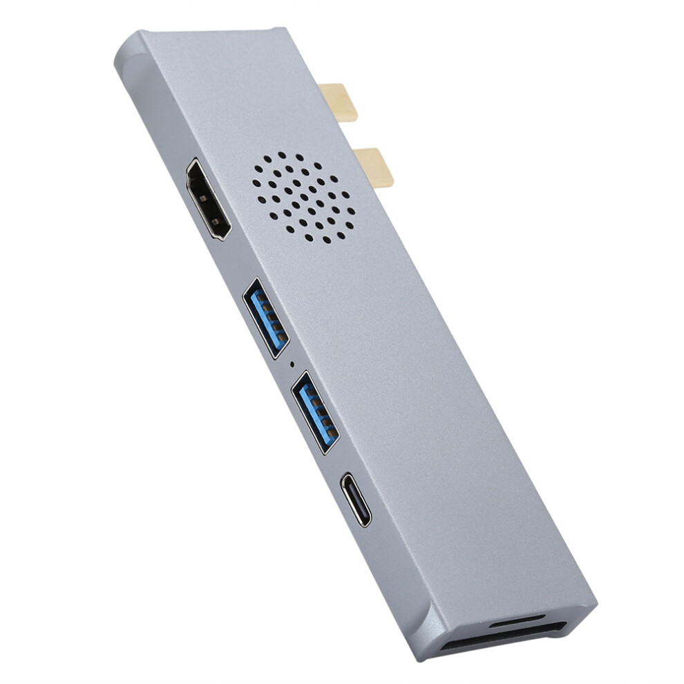 Multiport Hdmi Usb C Docking Station For Macbook M1 M2 2023 2022, 7 In 2 Mac Accessories Dongle With Thunderbolt 3 4K Display Usb A Ports Sd Tf 9773935291522