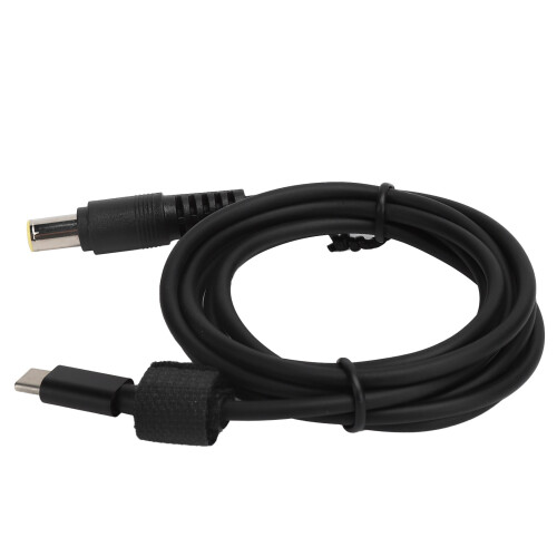 Λύση φόρτισης φορητού υπολογιστή, βύσμα USB C σε έξοδο τροφοδοσίας DC 9x5mm, 1