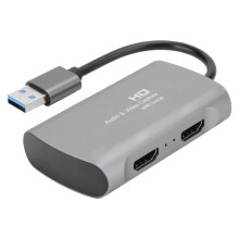 Live Streaming Video Capture Card With 4K Input, Ultra Low Latency HDMI To USB C Device For Game Recording And Broadcast, Plug And Play Compatibility