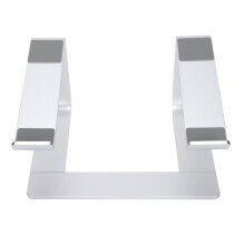 Metalholder til 10-16 tommer bærbare computere, ergonomisk bærbar elevator med robust og bærbar støtte, aftagelig og enkel installation for