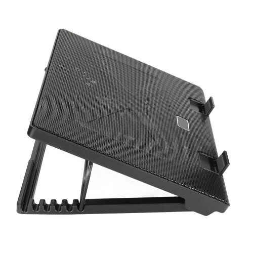 Gaming Laptop Cooling Pad, Enhanced Cooling Performance with Whisper Quiet Operation, Secure Universal Compatibility for Notebooks Under 17 In, Dual 1